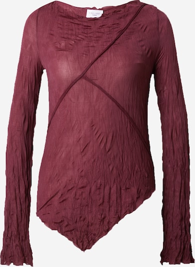 ABOUT YOU x Toni Garrn Shirt 'Cindy' in de kleur Bourgogne, Productweergave