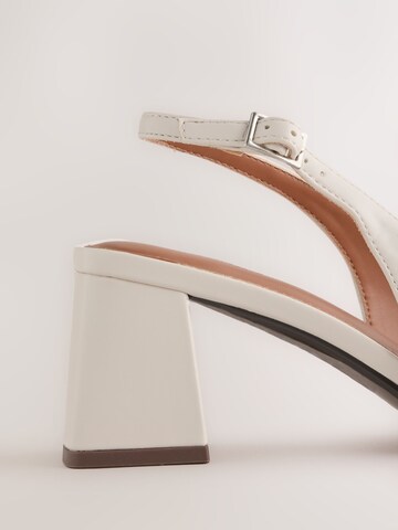 Next Slingback Pumps 'Forever Comfort' in White