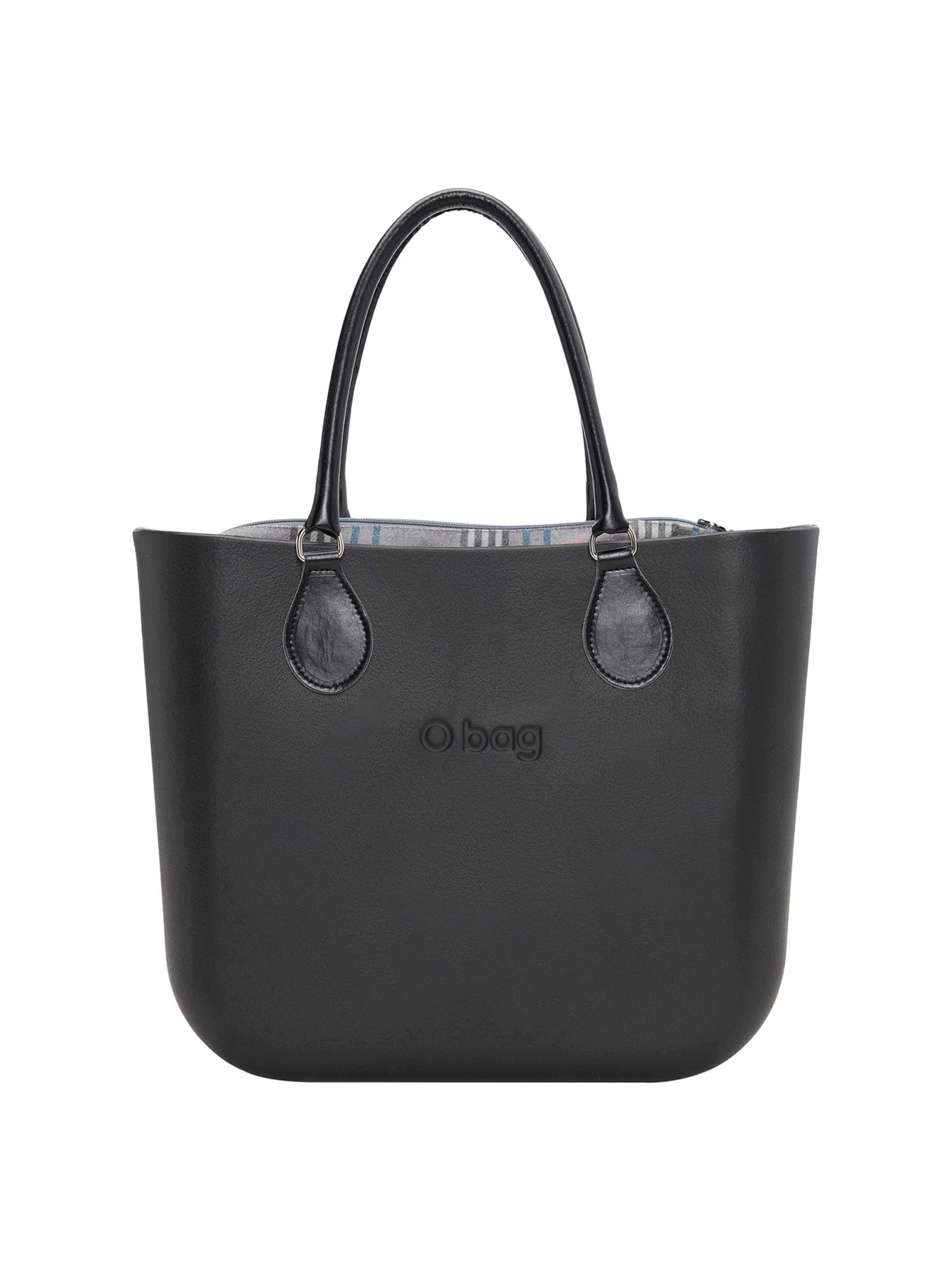 O bag Shopper in Black: front