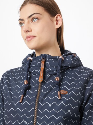 Veste fonctionnelle 'NUGGIE' Ragwear en bleu