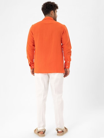 Regular fit Camicia di Dandalo in arancione