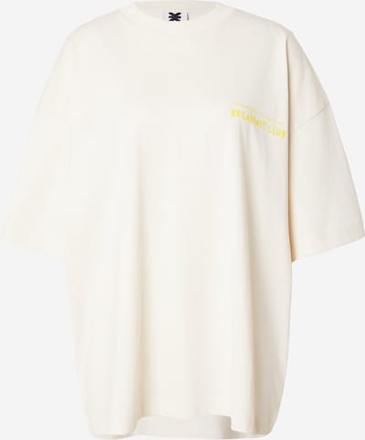 Karo Kauer T-Shirt 'Breakfast' in XXS in navy / gelb / offwhite, Produktansicht
