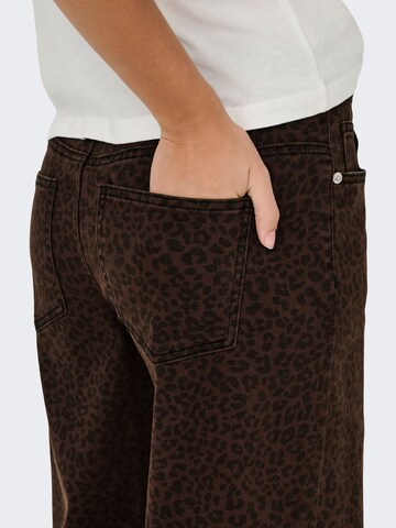 Loosefit Jean 'ONLMadison' ONLY en marron