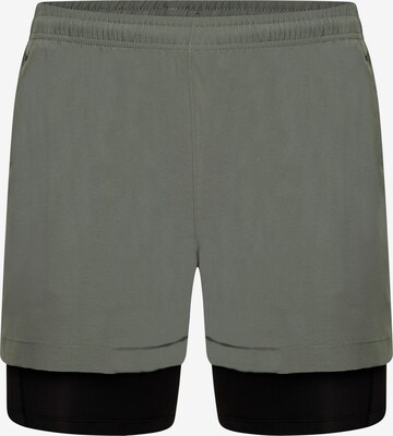 DARE2B Regular Workout Pants 'Recreate II' in Green: front