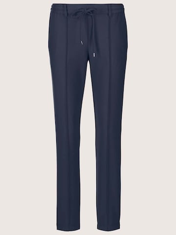 MADELEINE Regular Trousers in Blue: front