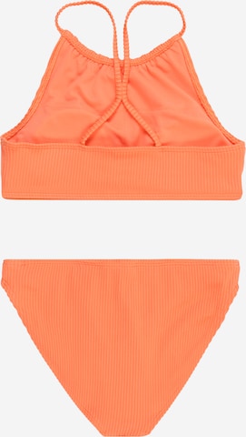 Abercrombie & Fitch Bustier Bikini in Oranje