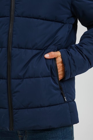 INDICODE JEANS Winter Jacket 'Herschel' in Blue