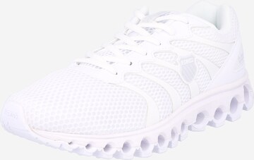 Baskets basses 'Tubes' K-SWISS en blanc : devant