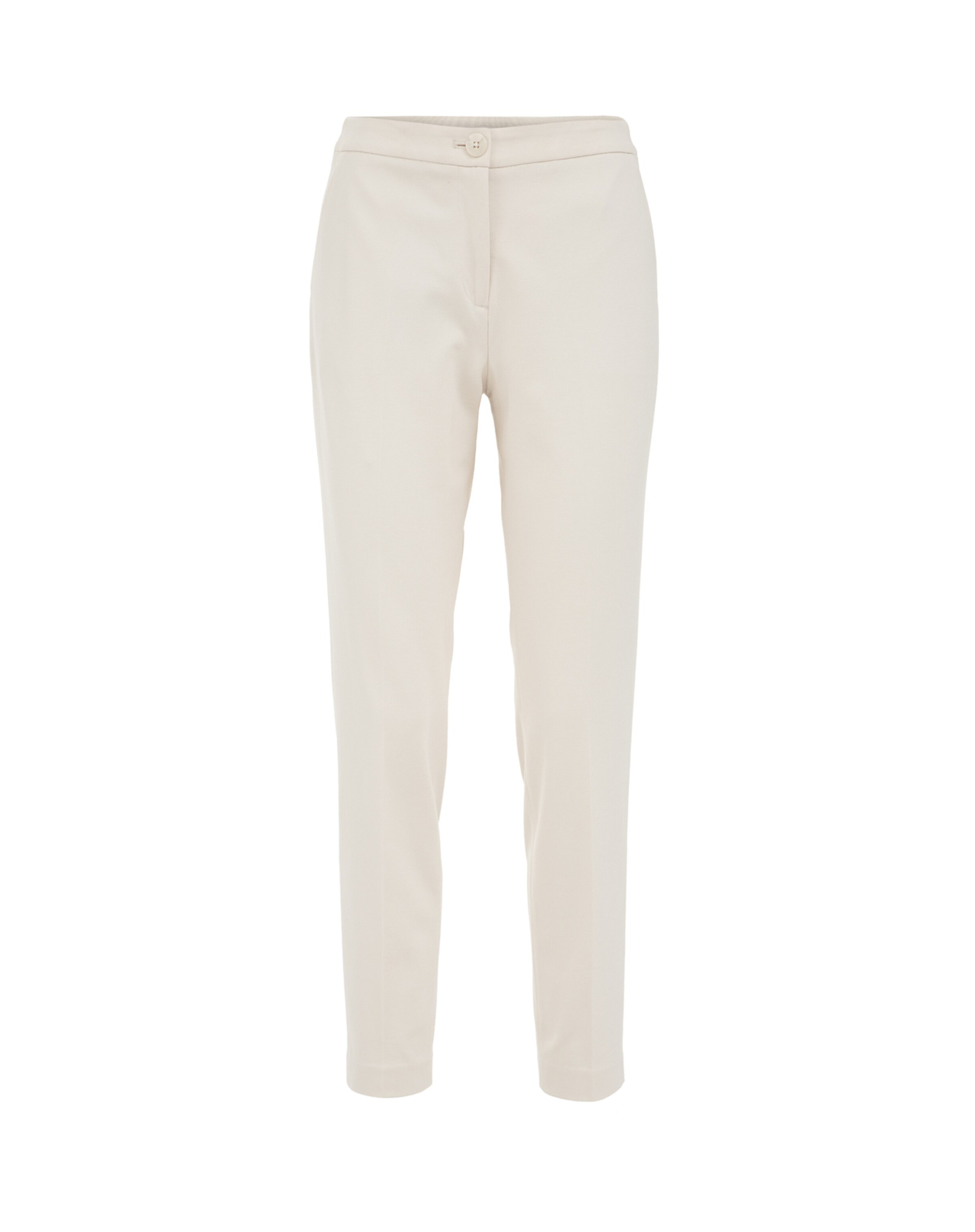 WE Fashion Плиссированные брюки в Бежевый: спереди