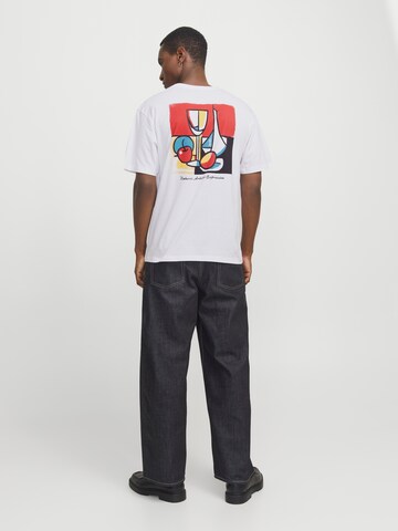 T-Shirt 'JORExpressions' JACK & JONES en blanc : devant