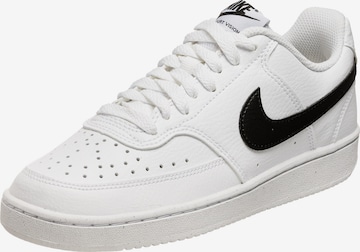 balta Nike Sportswear Sportbačiai be auliuko 'Court Vision': priekis