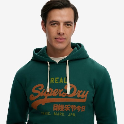 Superdry & Co Sweatshirt in Light brown / Light green / Dark green, Item view