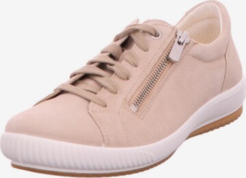 SUPERFIT Veterschoen in Beige: voorkant