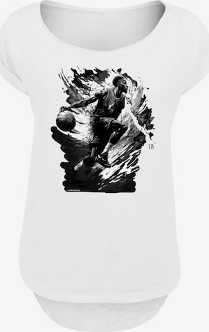 T-shirt F4NT4STIC en blanc : devant