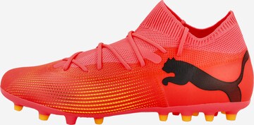 Scarpa da calcio 'FUTURE 7 MATCH' di PUMA in arancione: frontale