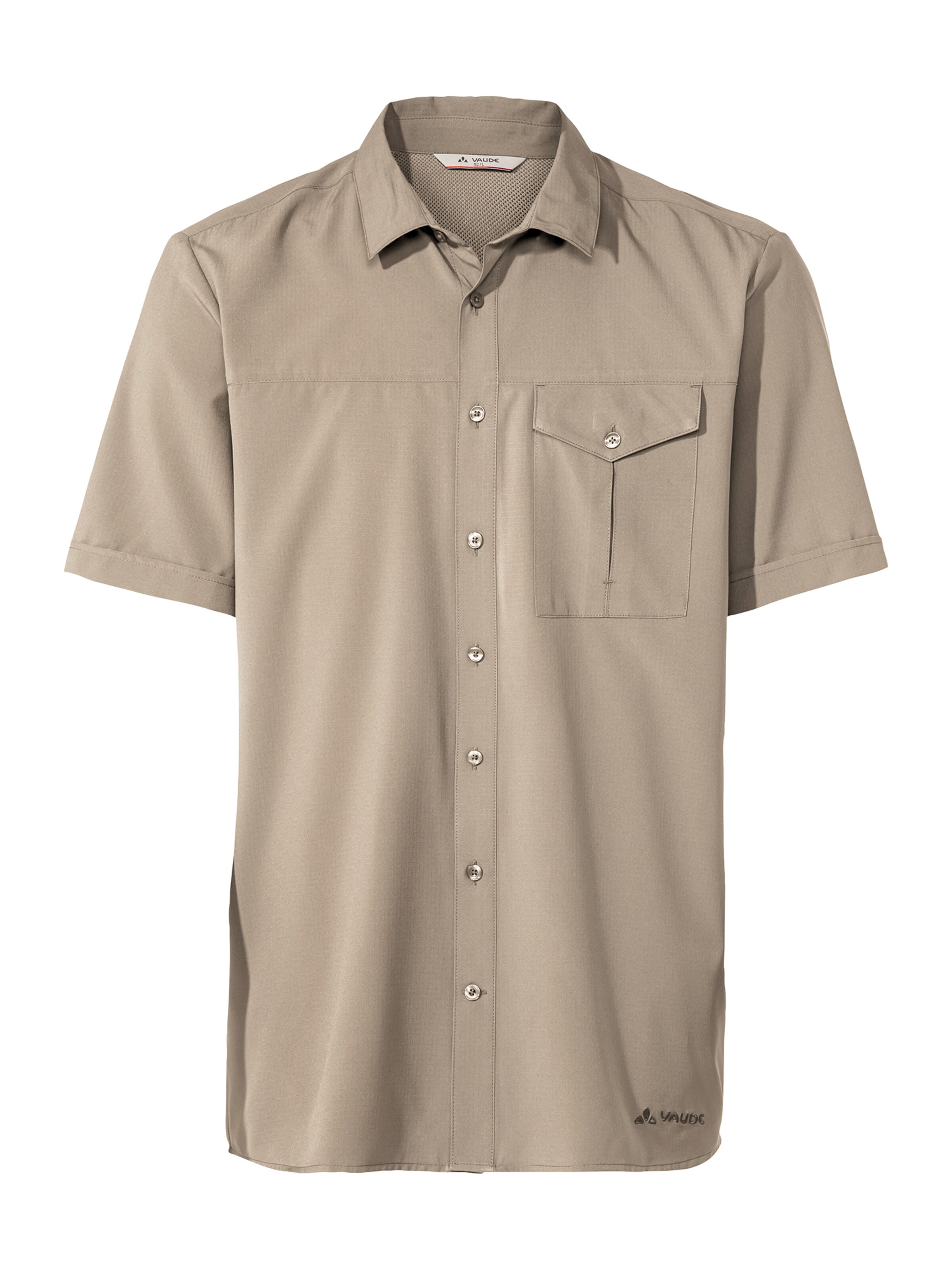 VAUDE Regular Fit Hemd 'Rosemoor ' in Beige: Vorderseite