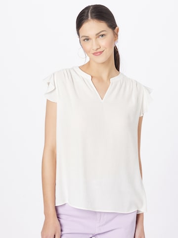 TAIFUN Blouse in Wit: voorkant