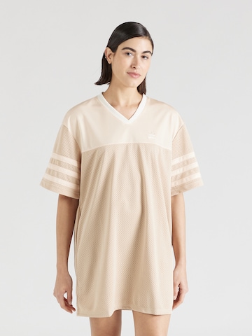 ADIDAS ORIGINALS - Vestido en beige: frente