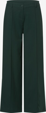 Noisy may Wide leg Trousers 'Pinola' in Green: front