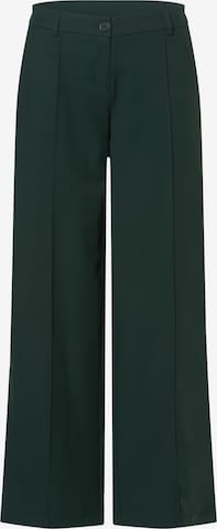Noisy may Wide leg Trousers 'Pinola' in Green: front