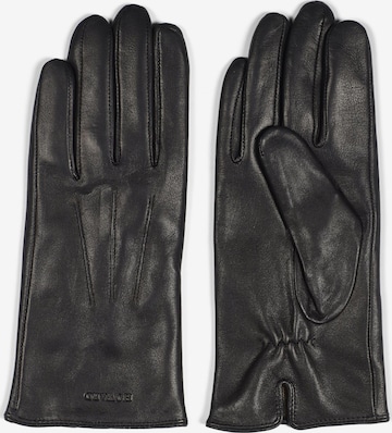 Gants 'Women's Leather Gloves Cleo Black' Howard London en noir : devant