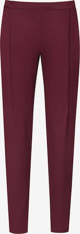 Skinny Pantalon de pyjama 'Pure Chic' Mey en rouge : devant