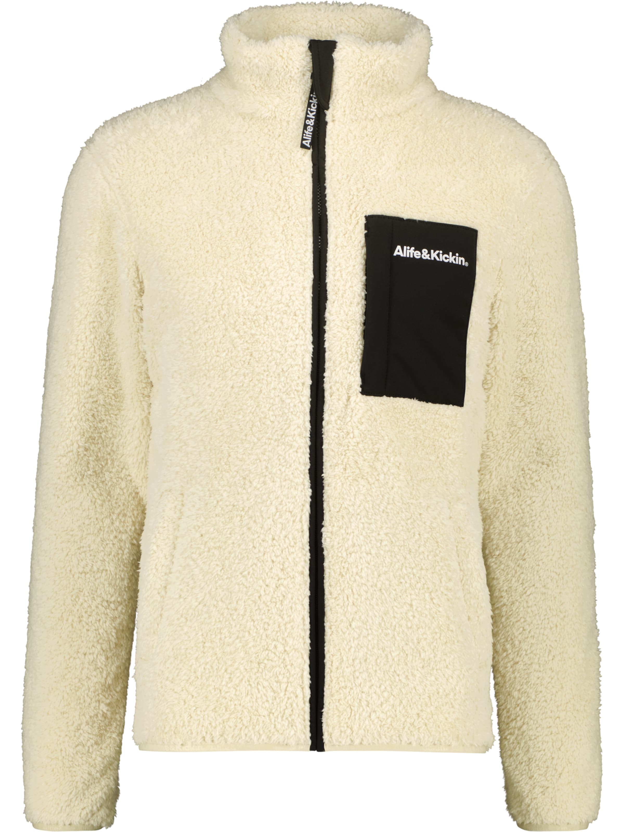 alife & kickin Between-Season Jacket in Beige: front