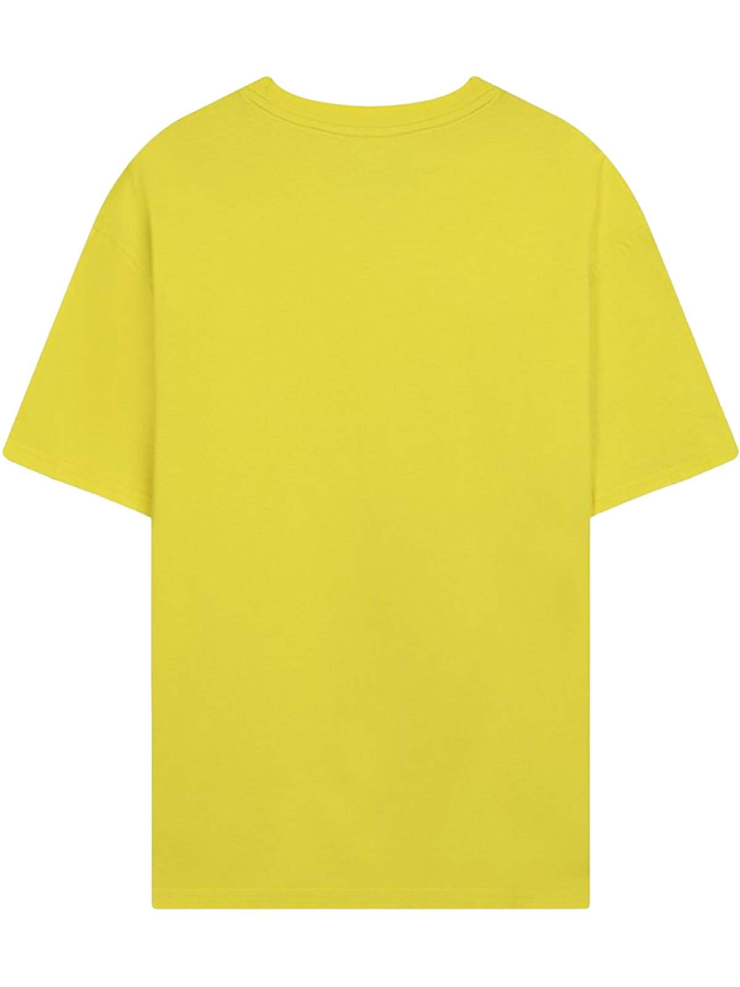 T-Shirt 'Minimal Print T-Shirt' LTB Jeans en jaune
