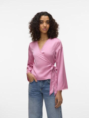 VERO MODA Bluse i lilla: forside