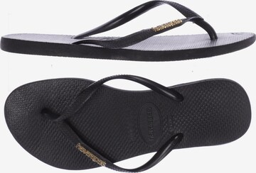 HAVAIANAS Sandals & High-Heeled Sandals in 40,5 in Black: front