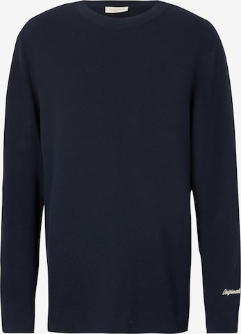 Pulover 'JORNORREBRO' de la JACK & JONES pe albastru: față