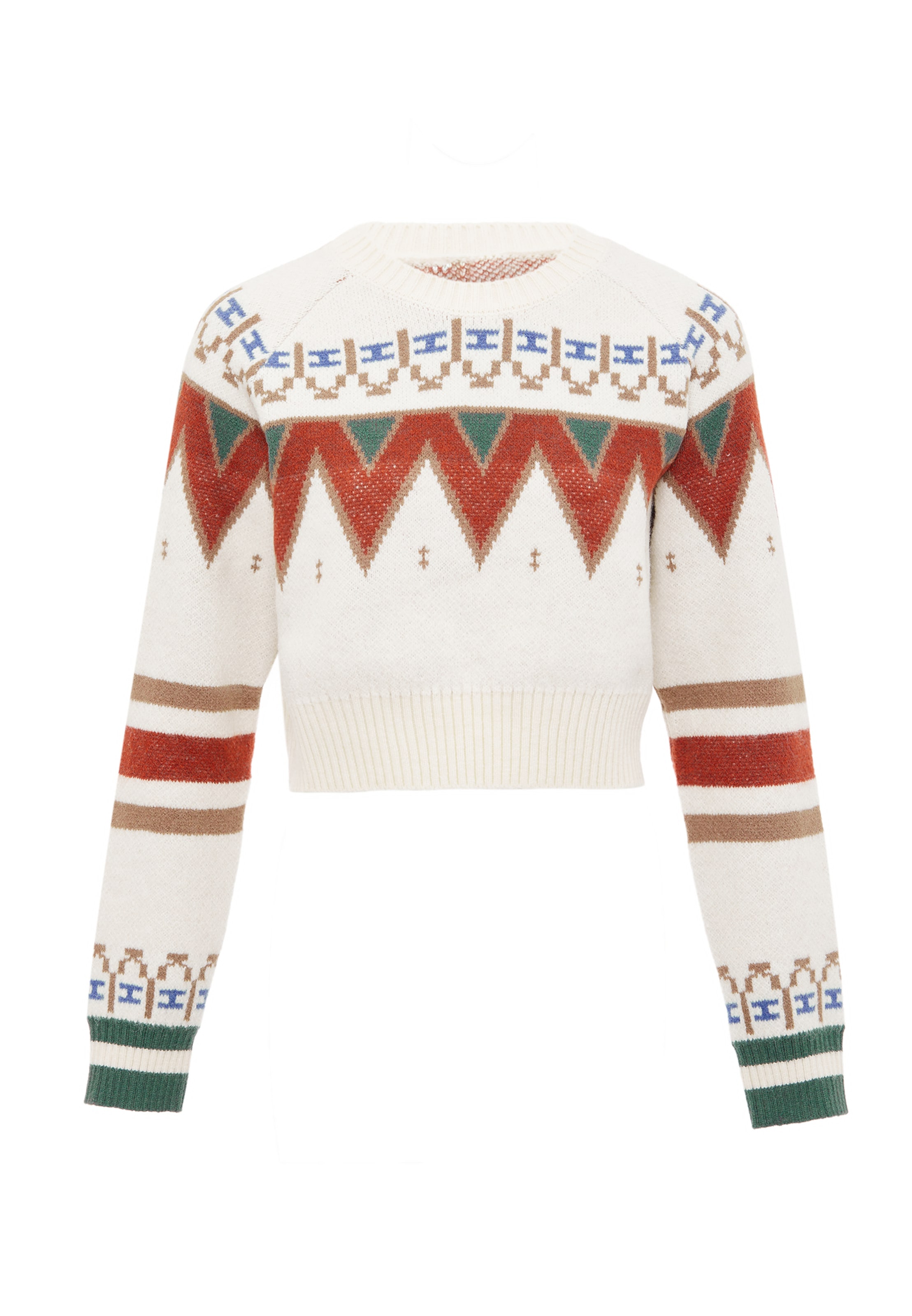 FENIA Pullover in Weiß: Vorderseite