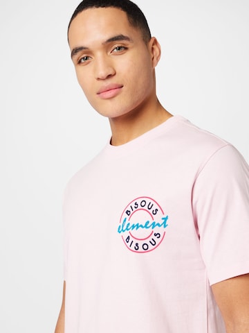 ELEMENT T-shirt i rosa