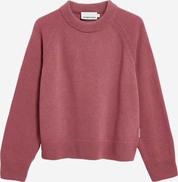 Pull-over ARMEDANGELS en rouge : devant