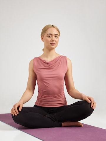 CURARE Yogawear Sporditopp, värv roosa