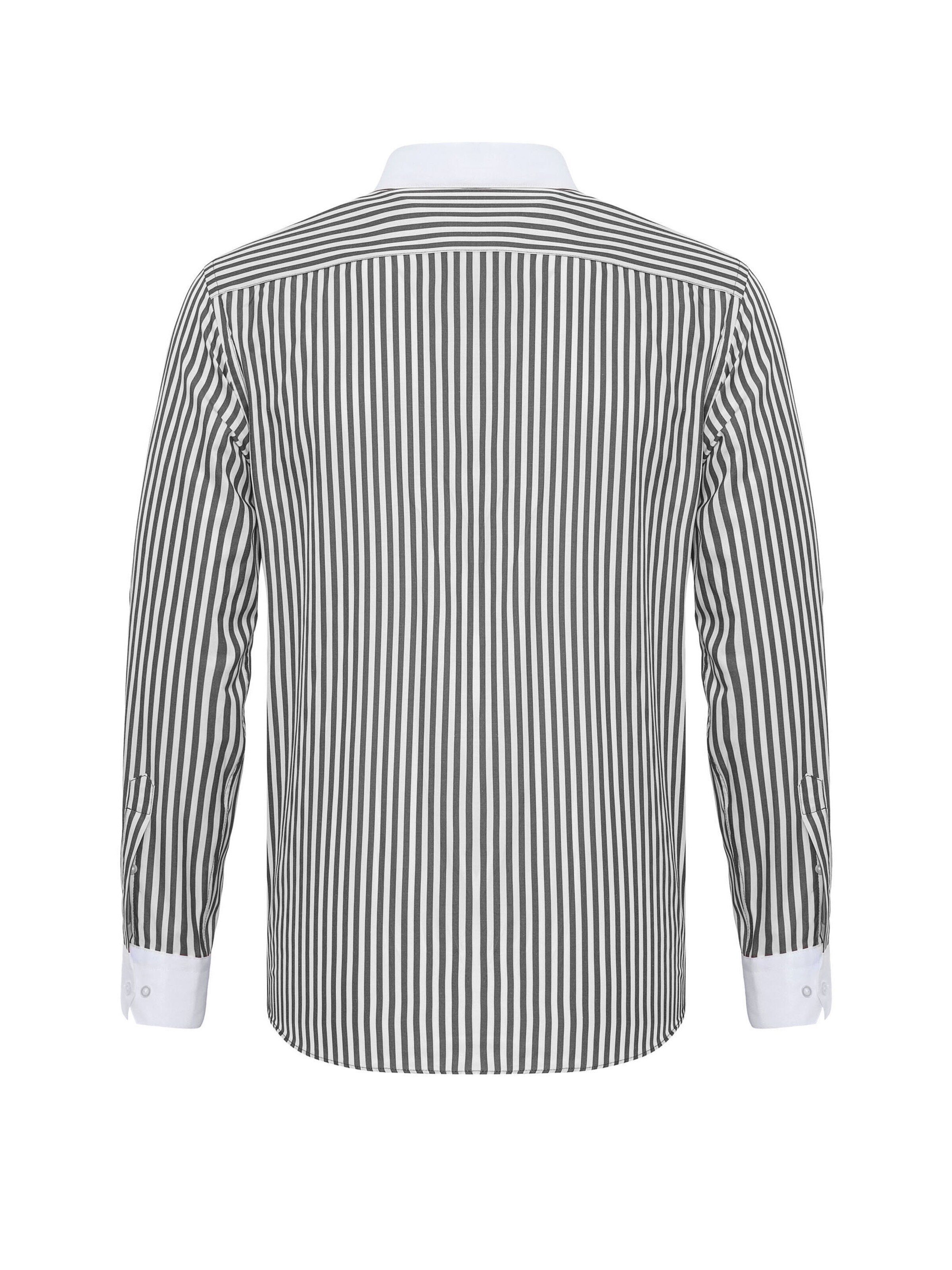 Coupe slim Chemise 'CH192' CIPO & BAXX en noir