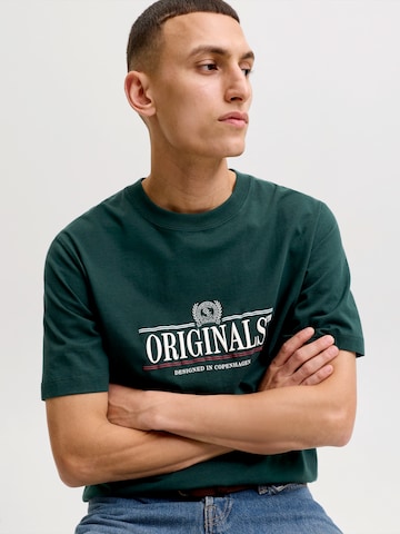 Maglietta 'JORFREDERIKSBERG' di JACK & JONES in verde