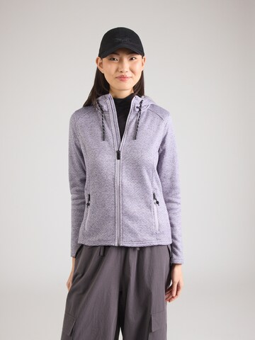 purpurinė KILLTEC Funkcinis flisinis džemperis 'KOW 5': priekis