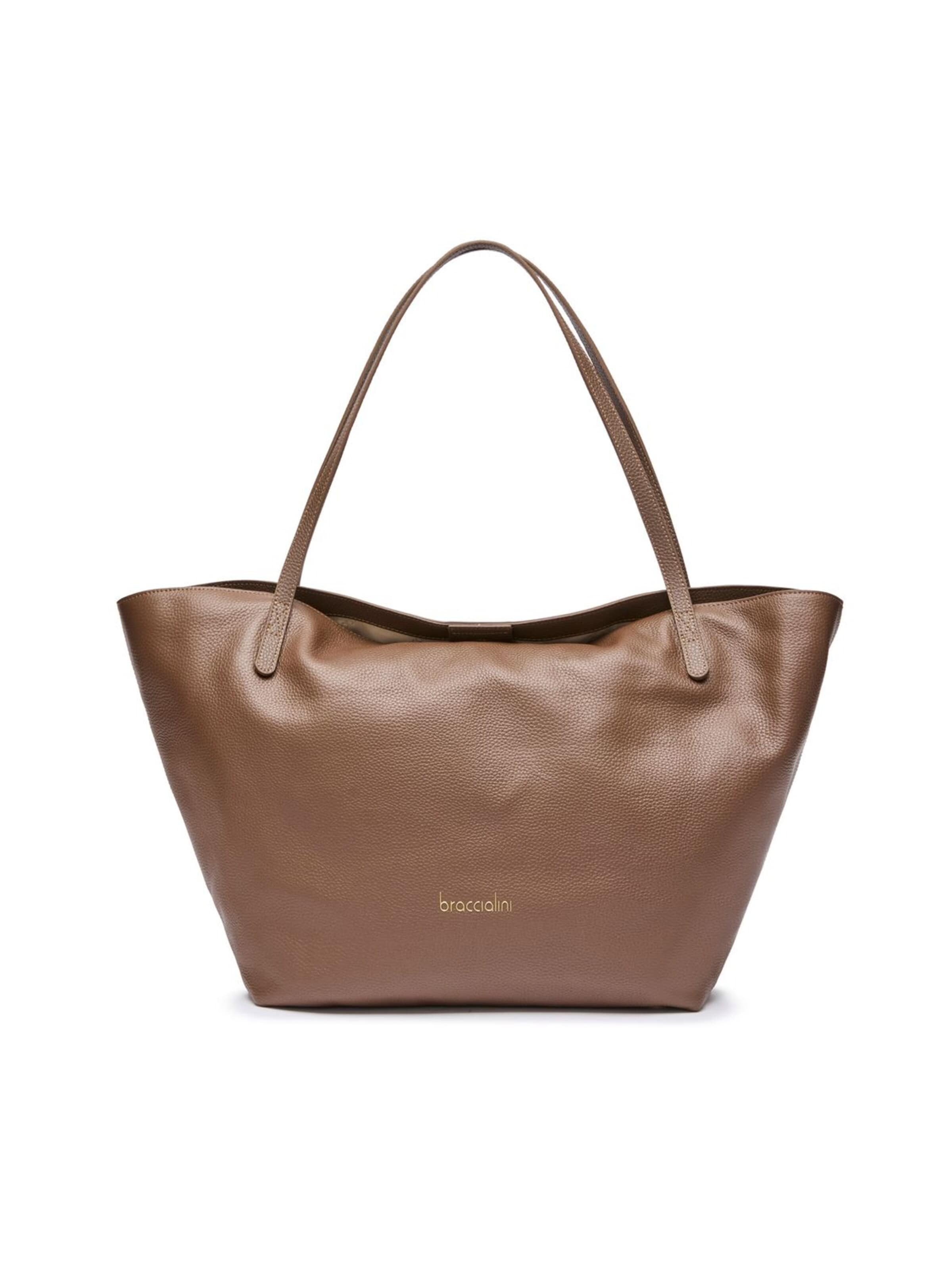 Braccialini Shopper 'Ariel'‌‌ in Braun: Vorderseite