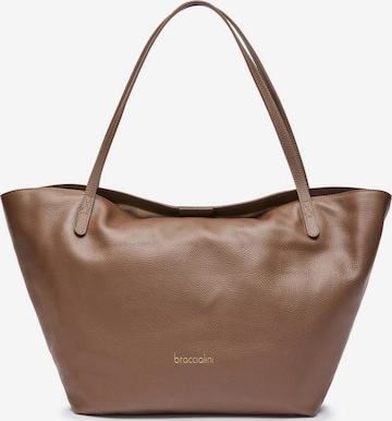 Braccialini Shopper 'Ariel' in Braun: Vorderseite