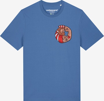 Watapparel Shirt 'Seemann' in Blauw: voorkant