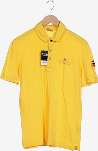 NAPAPIJRI Poloshirt L in Gelb: predná strana