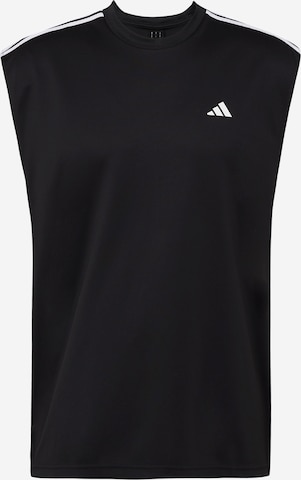 ADIDAS PERFORMANCE Performance Shirt 'All World' in Black: front