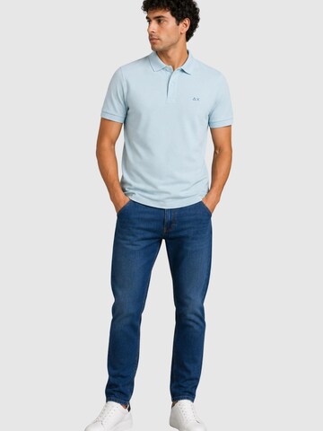 SUN68 Shirt 'A36115' in Blauw
