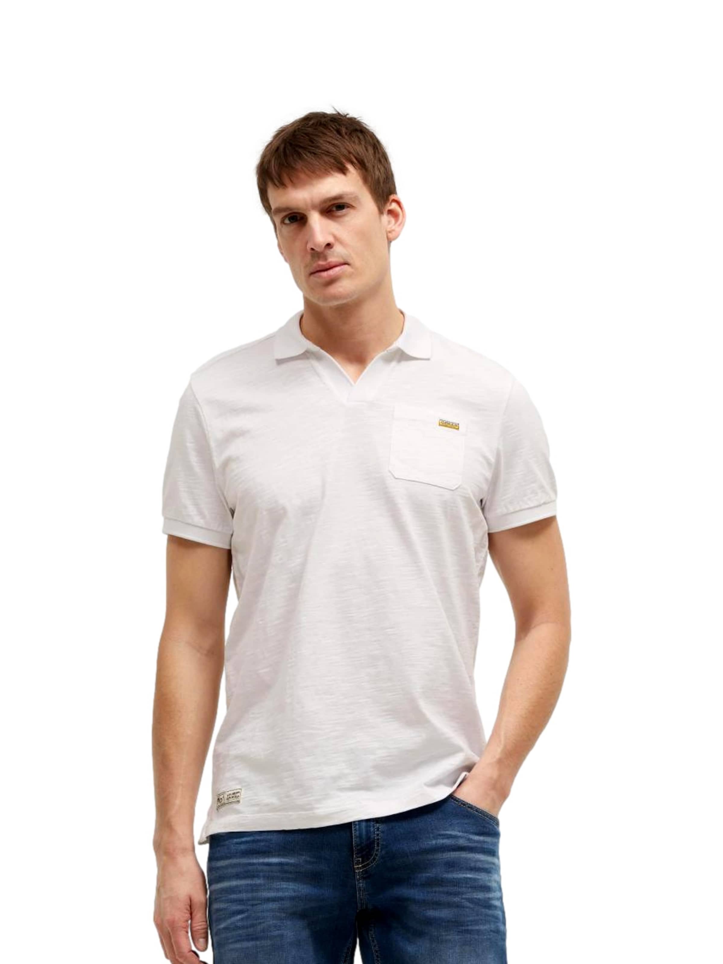 CAMP DAVID Shirt 'Dune Crusher' in White: front