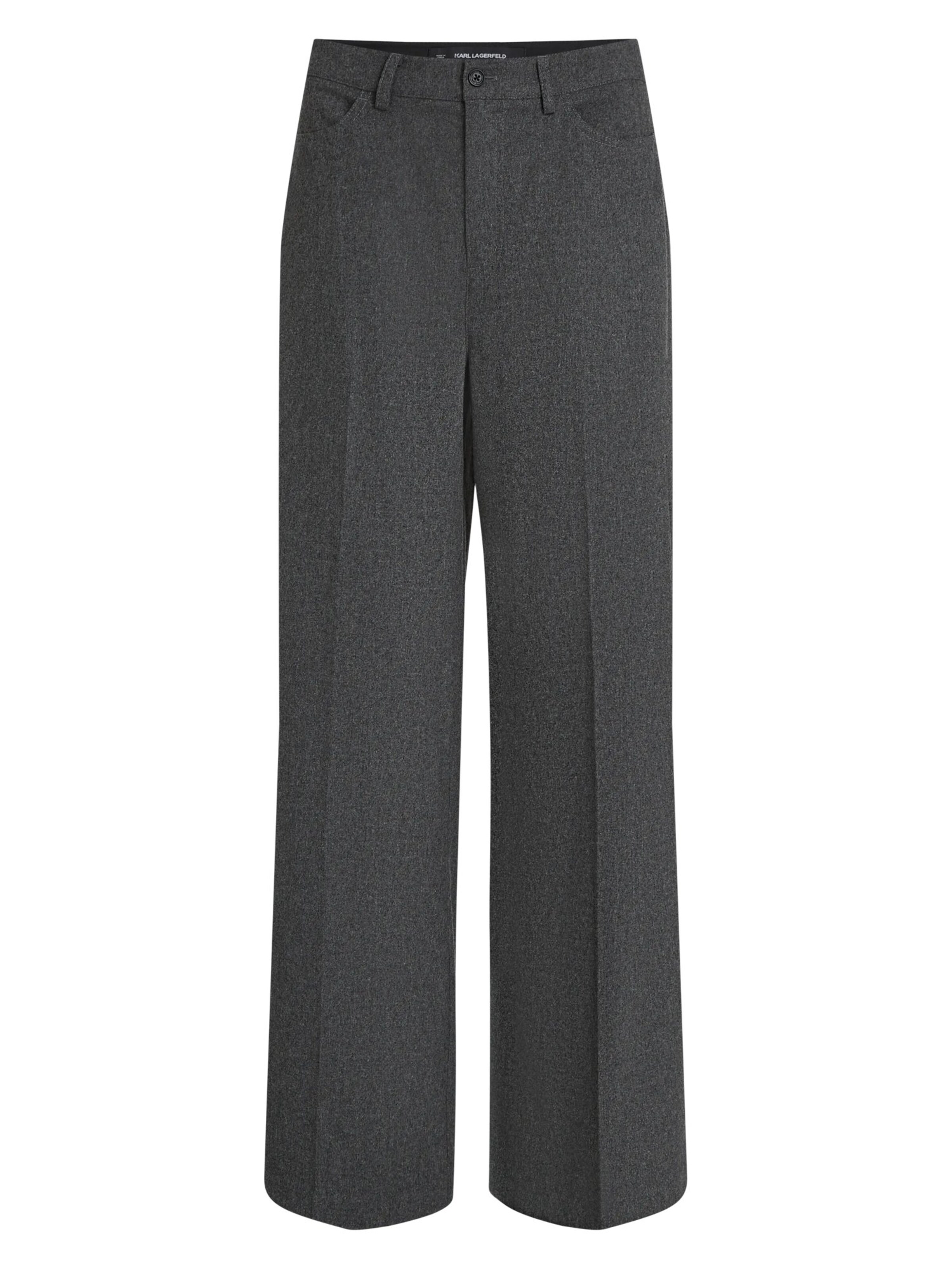 Karl Lagerfeld - regular Pantalón en gris: frente