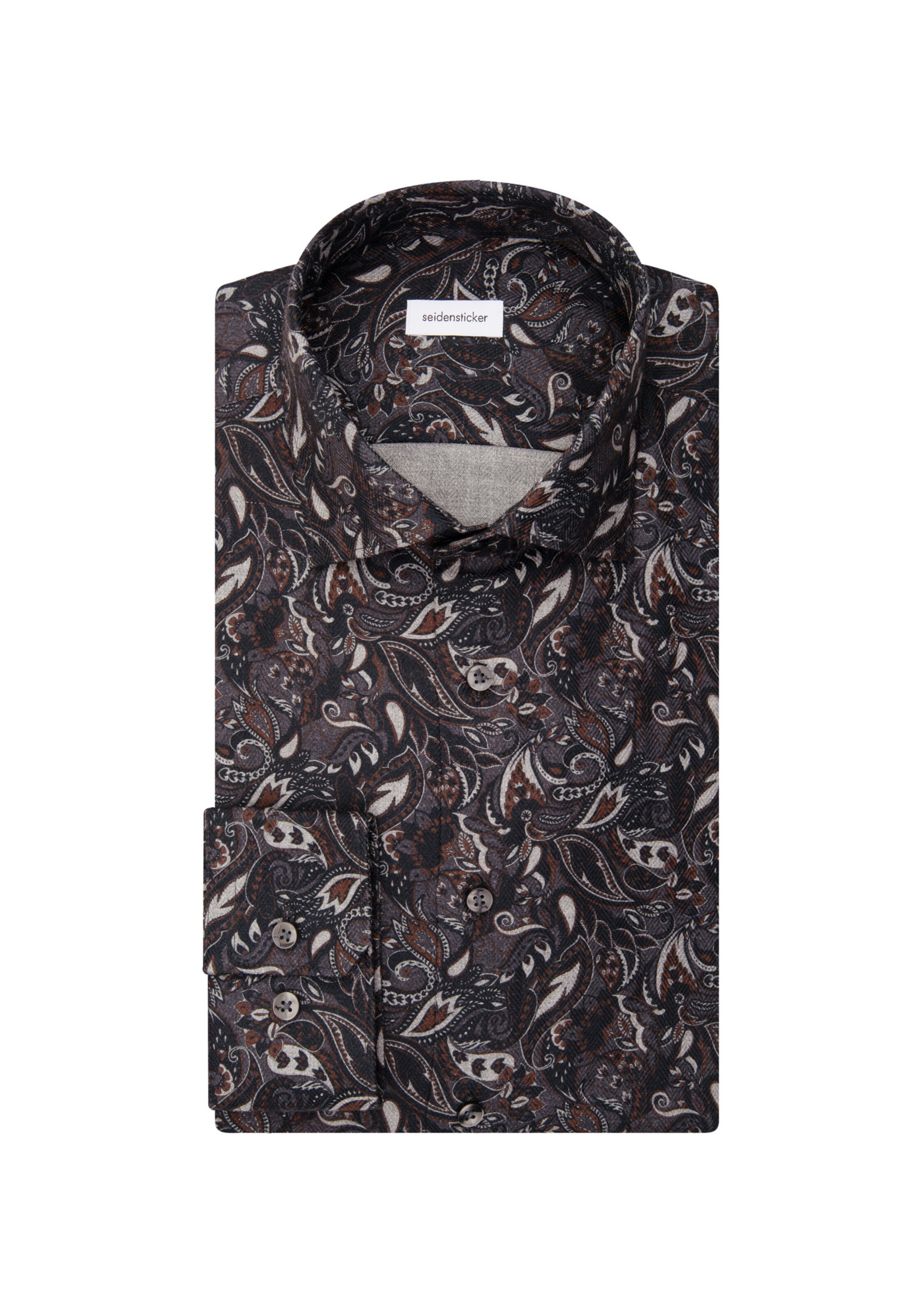 Coupe regular Chemise business 'Schwarze Rose' SEIDENSTICKER en bleu