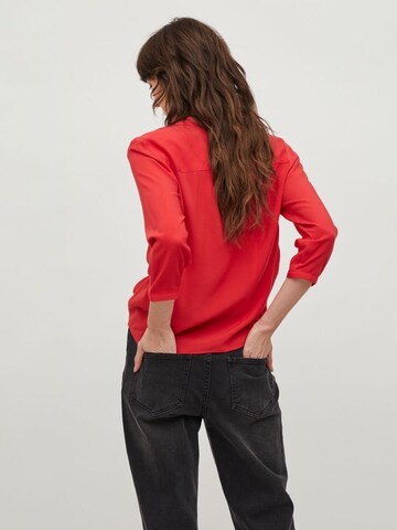 VILA Blouse in Red