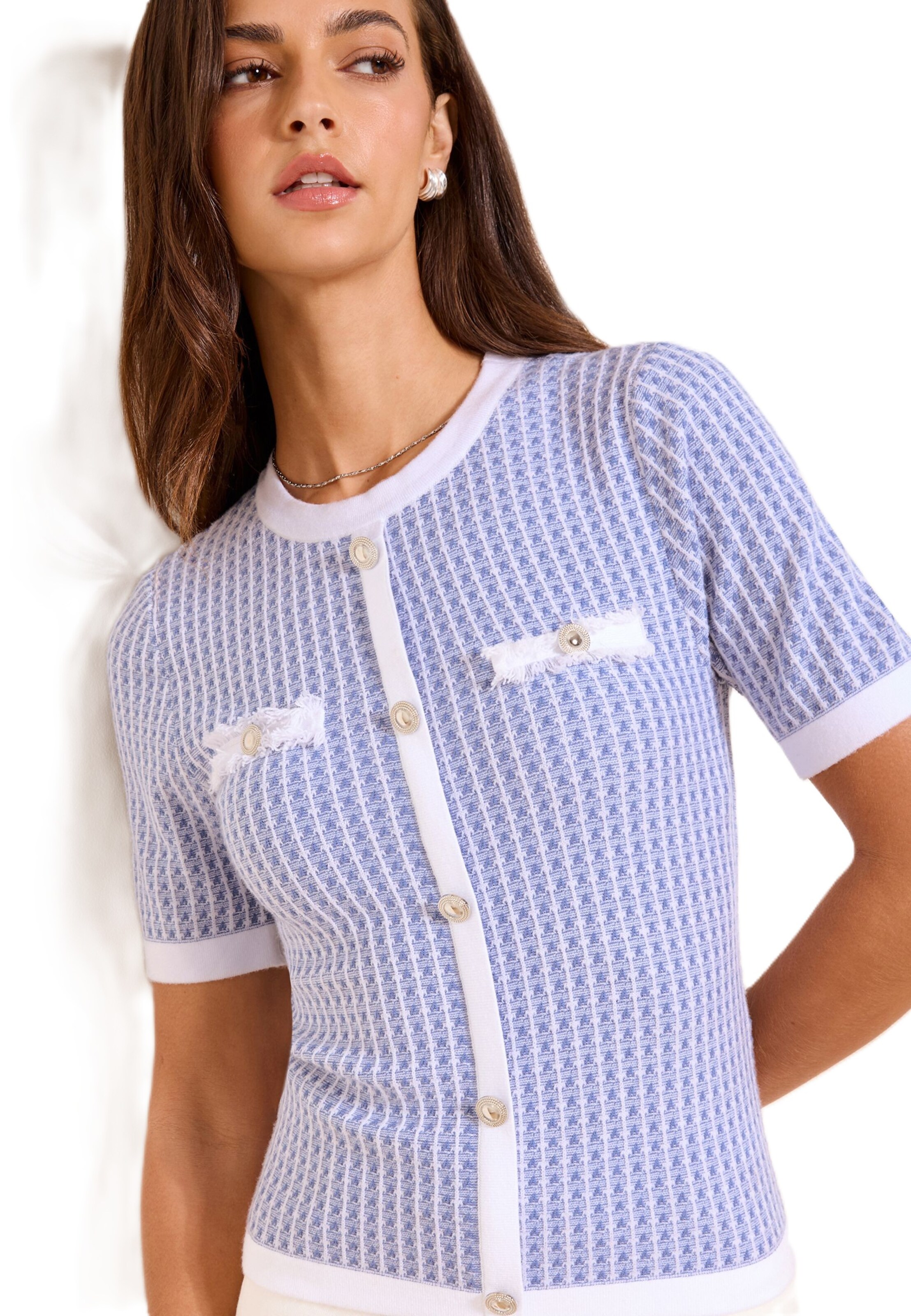 Lipsy Pullover in Blau: Vorderseite