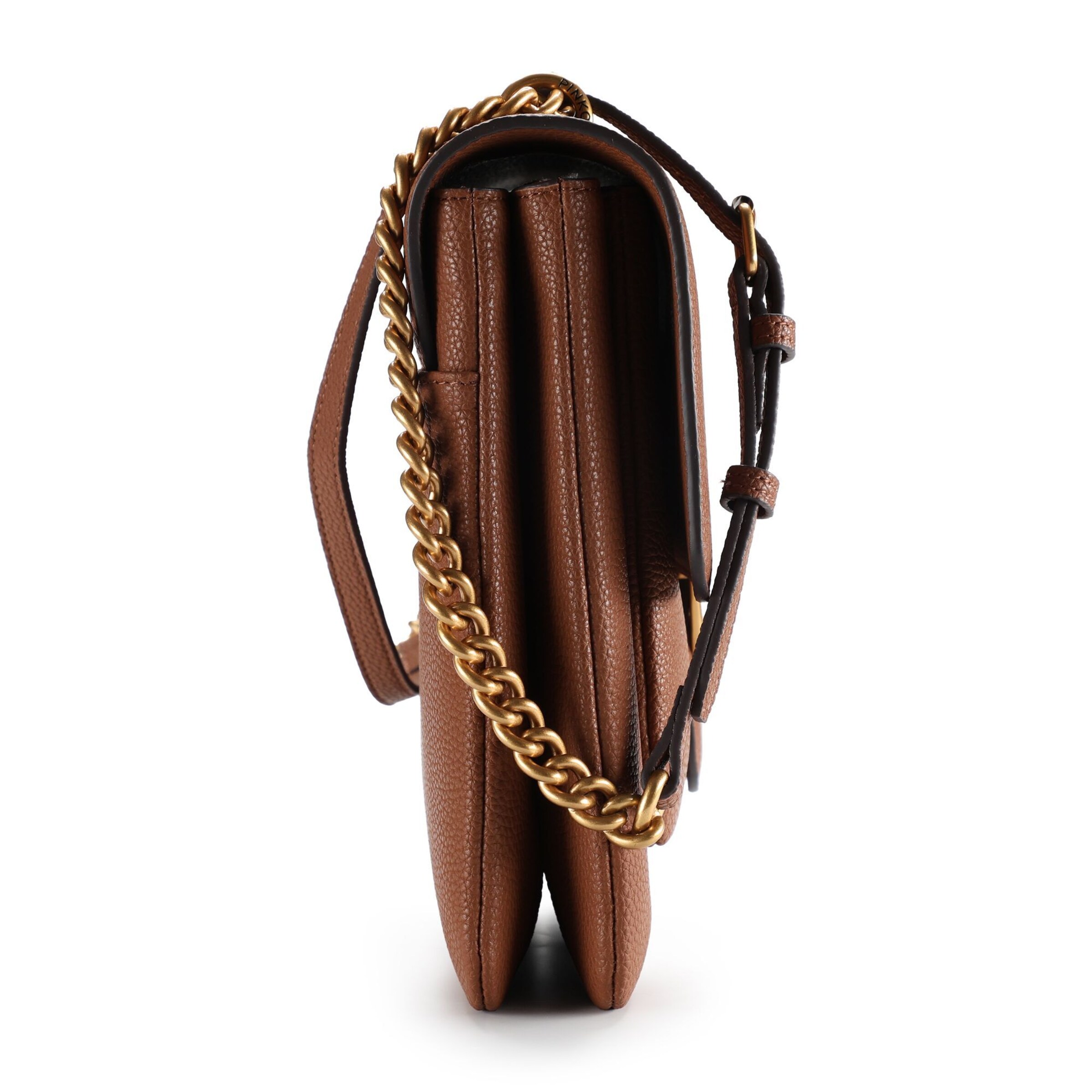 Borsa a tracolla 'Love One' di PINKO in marrone